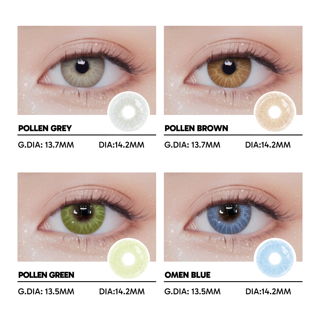 Omen Blue - 1 Year, 2 lenses