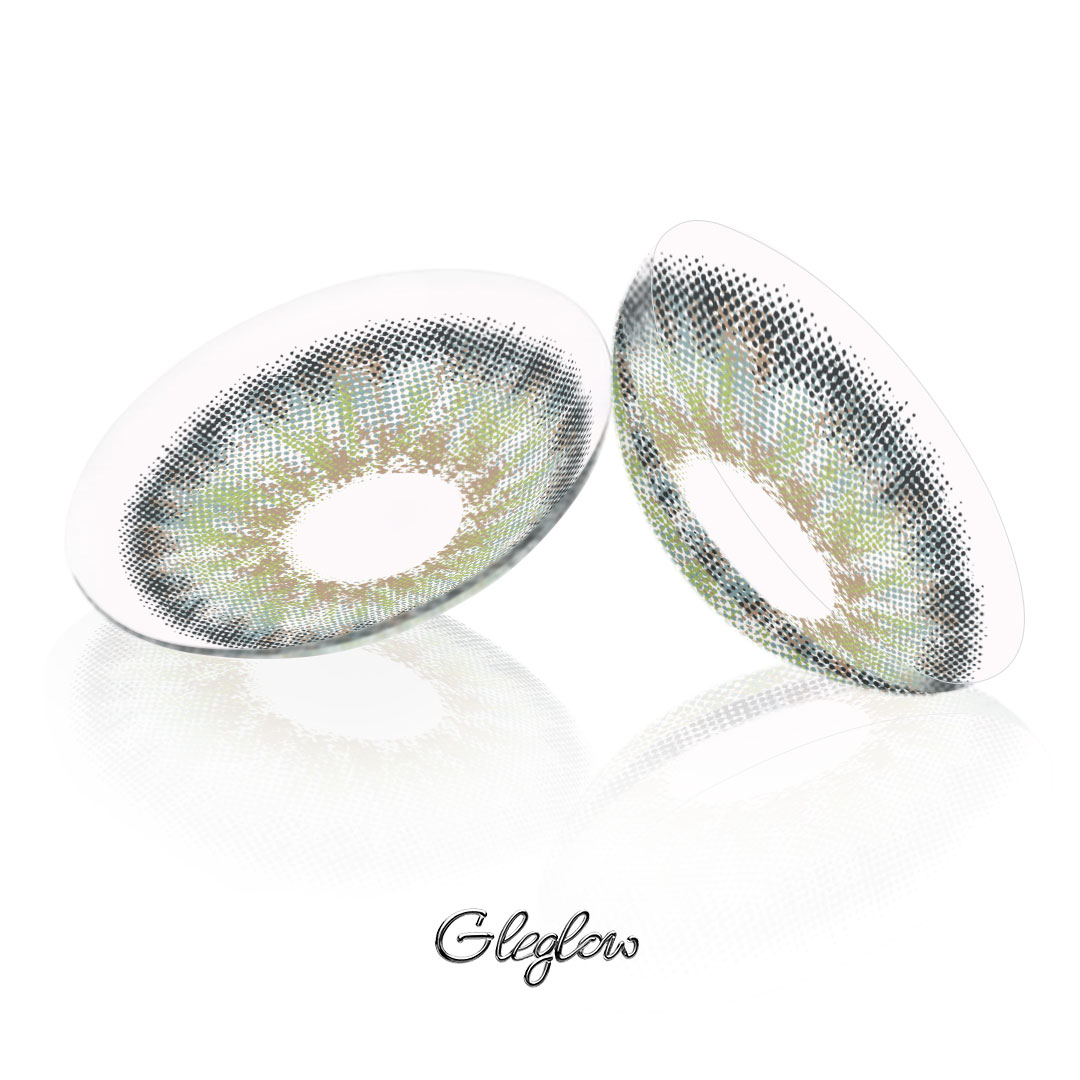 Pro Petite Iris Grey Green - 1 Year, 2 lenses