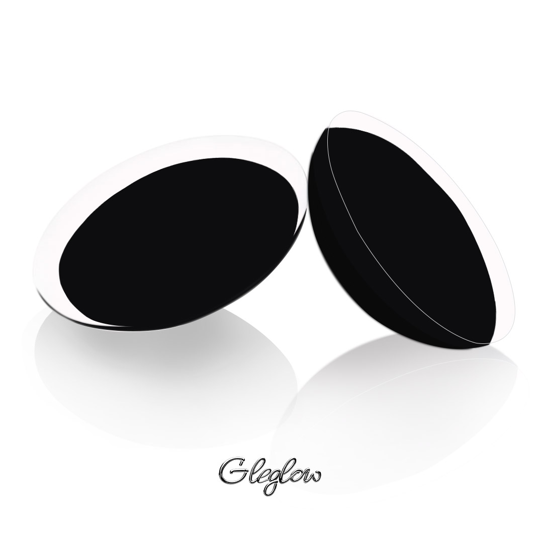 Puppet Black - 1 Year, 2 lenses Colored Contacts - Gleglow