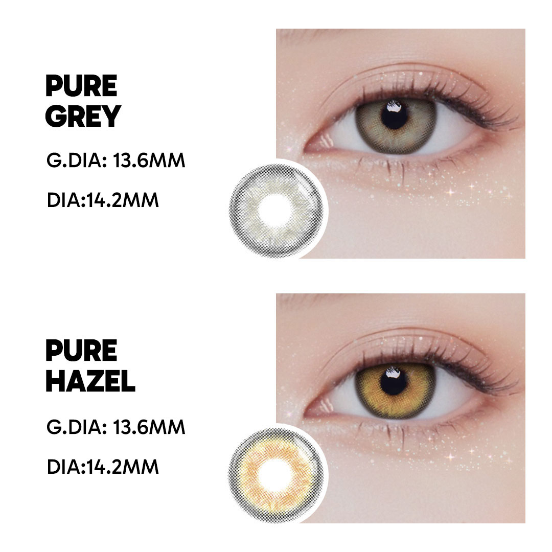 Pure Hazel - 1 Year, 2 lenses