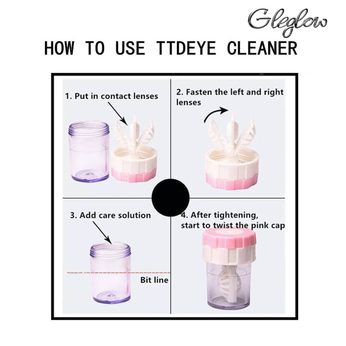 Pure View Contact Lenses Manual Washer