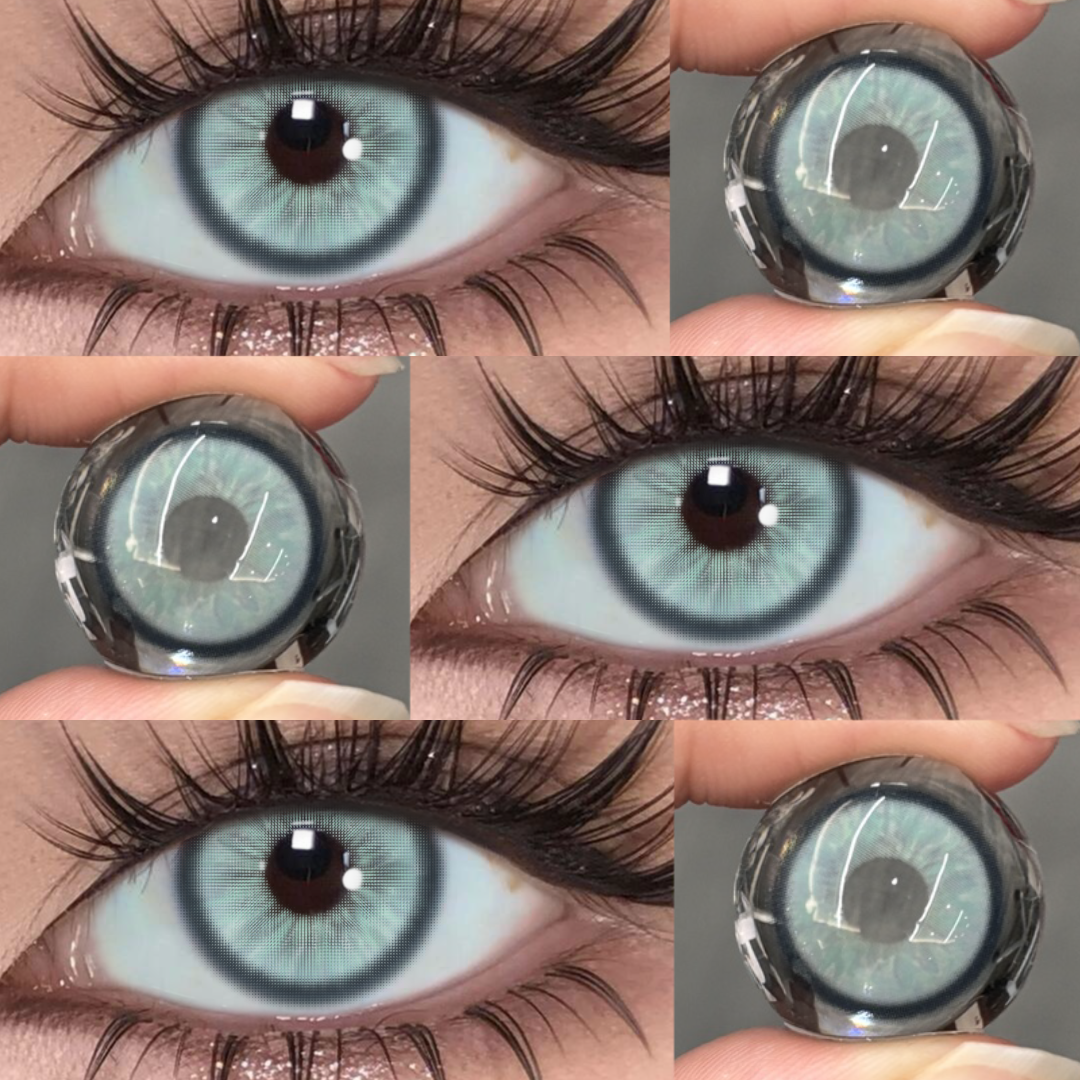 Solstice Blue - monthly, 2 lenses