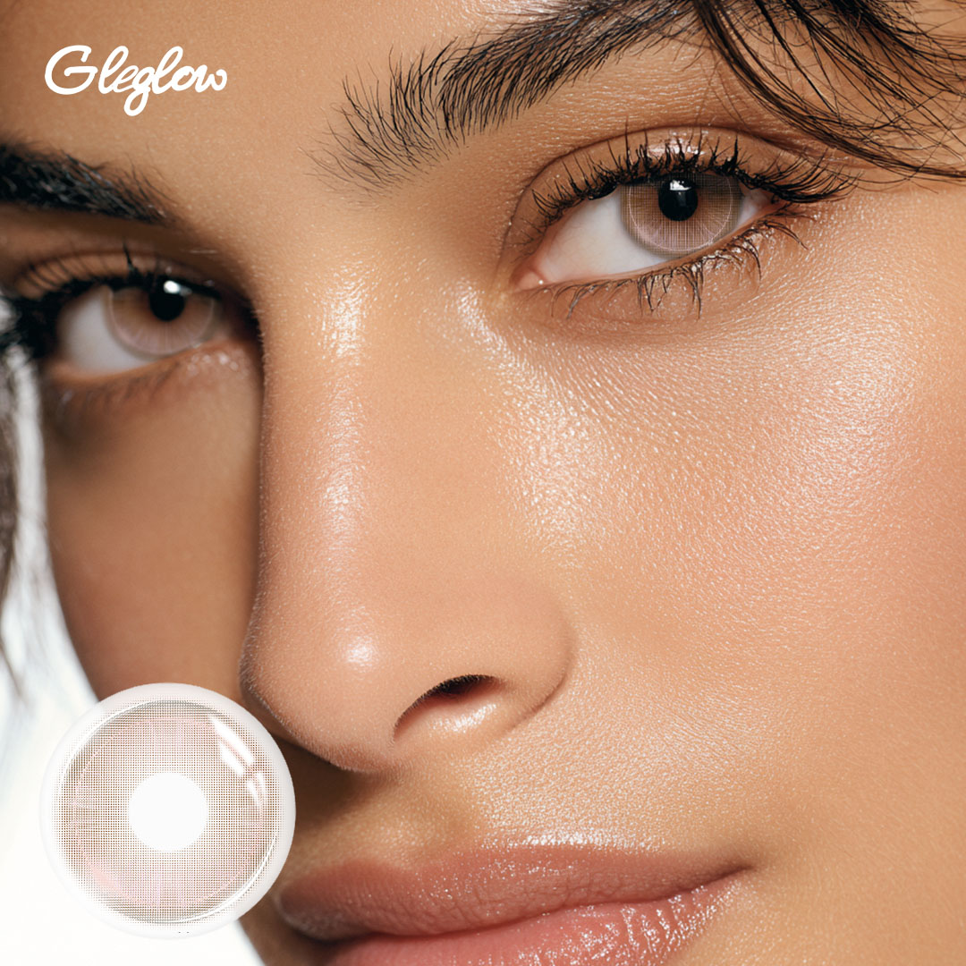 Lorza Brown - 1 Year, 2 lenses Colored Contacts - Gleglow