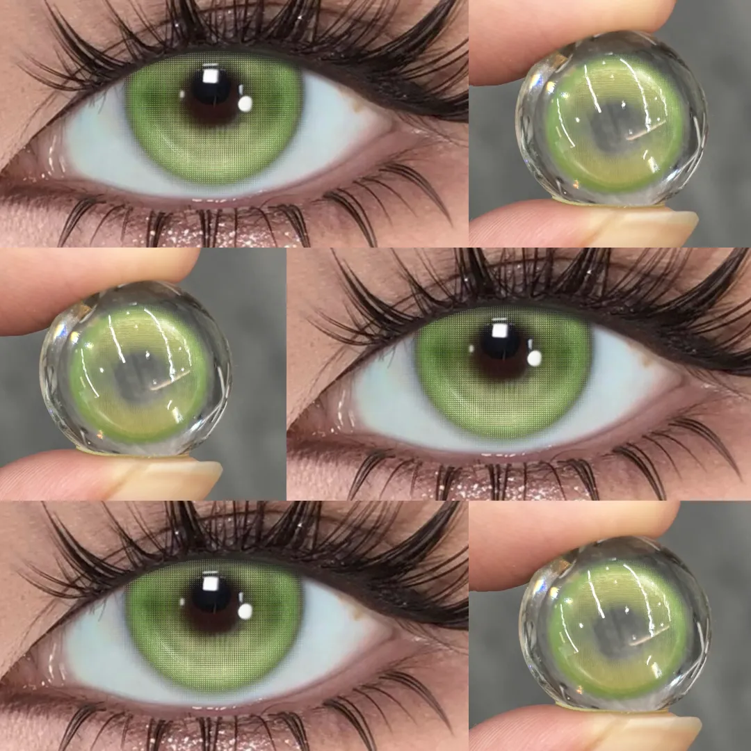 Luminous Brown-Green - monthly, 2 lenses