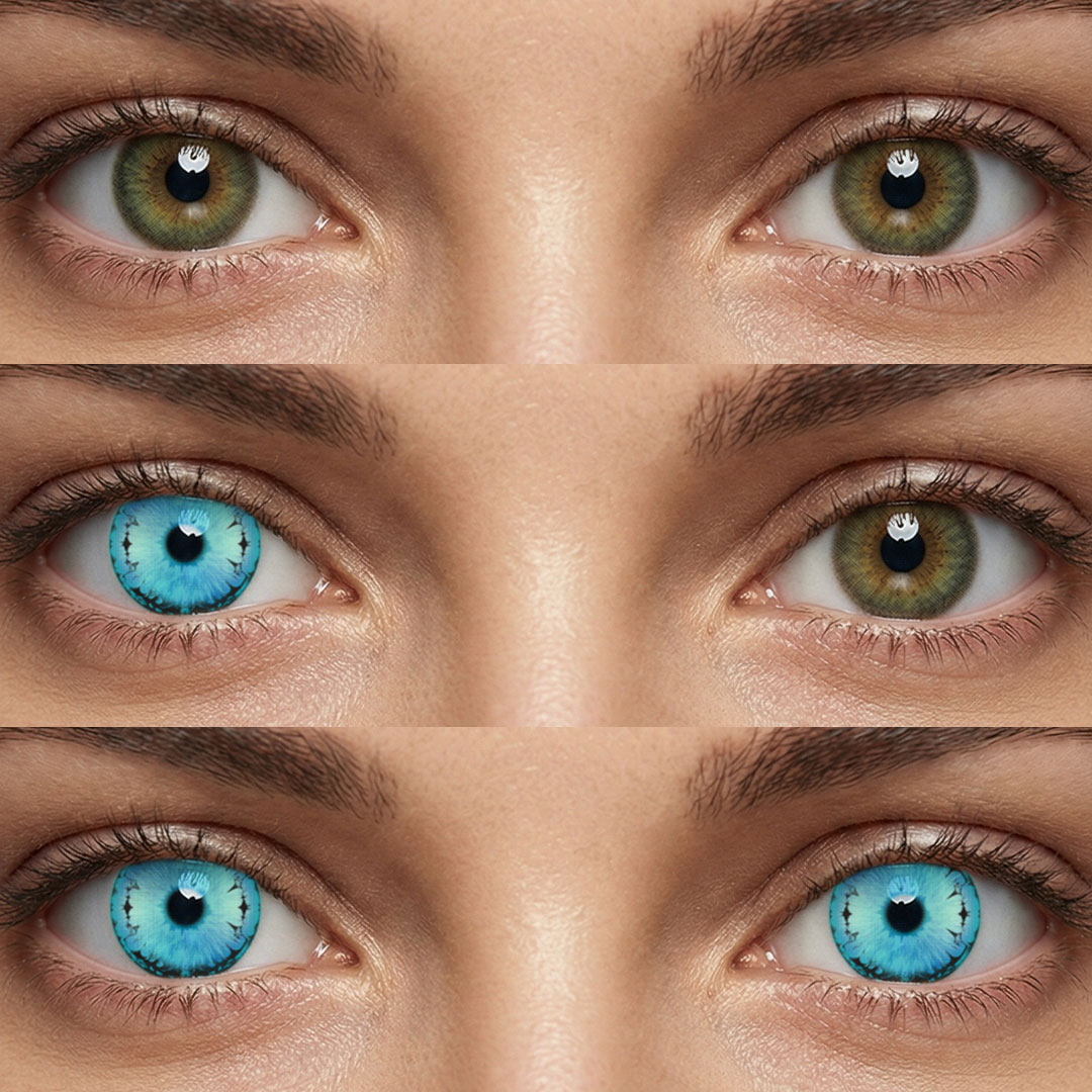 Veila Blue - 1 Year, 2 lenses