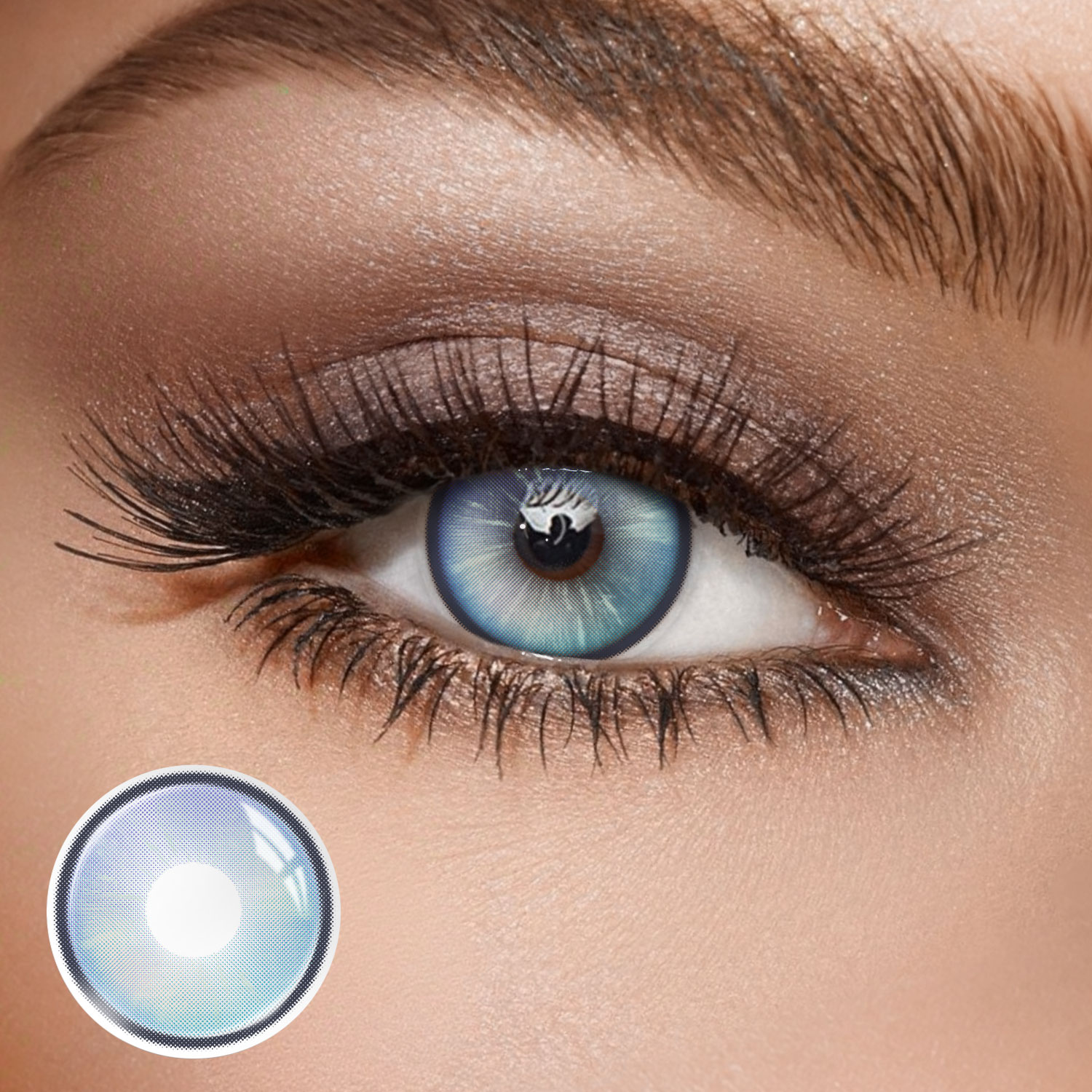 Dew Drop Blue - 1 Year, 2 lenses