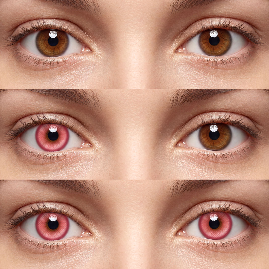 Barbie Red - 1 Year, 2 lenses
