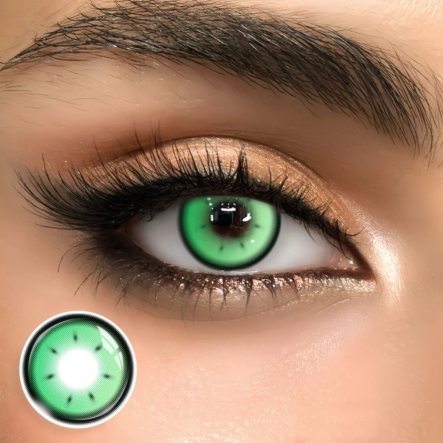 Rhapsody Green - 1 Year, 2 lenses