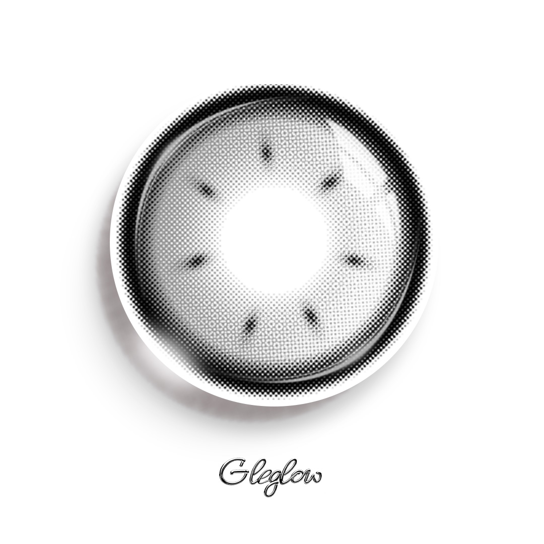 Rhapsody Grey - 1 Year, 2 lenses Colored Contacts - Gleglow