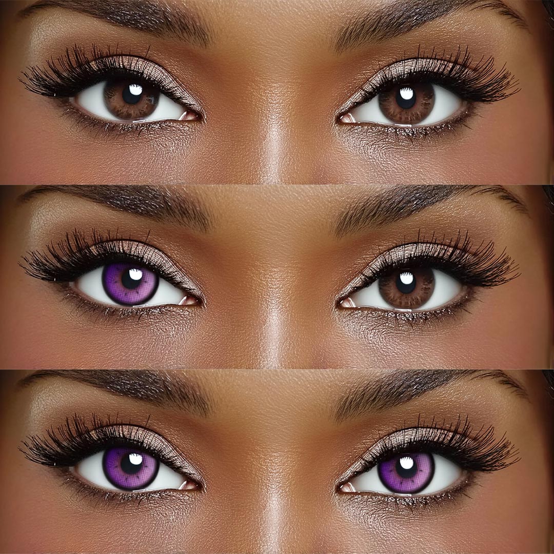 Rhapsody Purple - 1 Year, 2 lenses