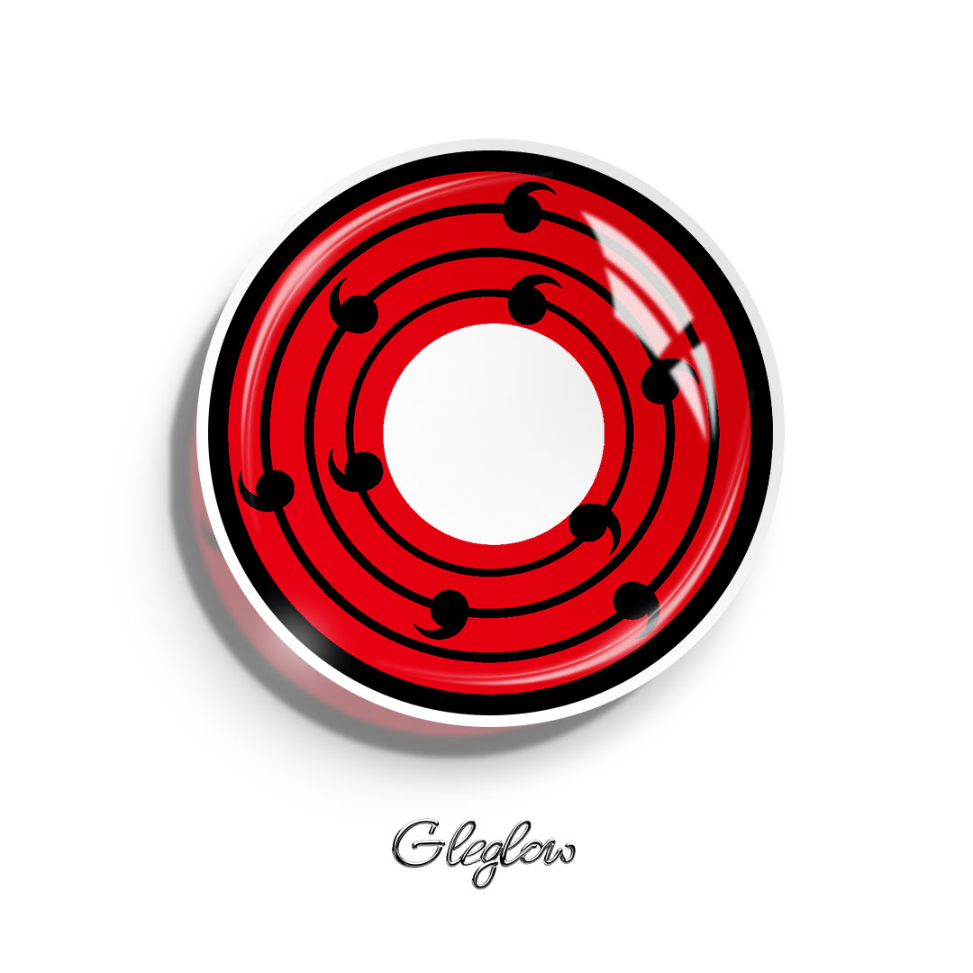 Rinne Sharingan Red Style - 1 Year, 2 lenses