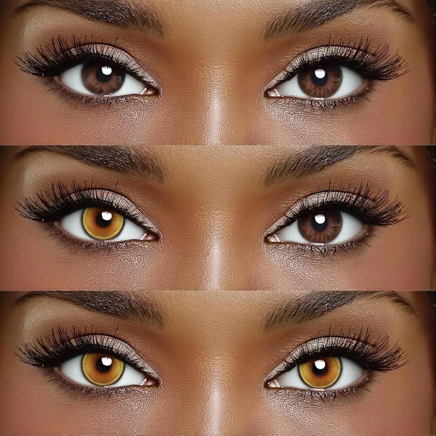 Sage Brown - 1 Year, 2 lenses Colored Contacts - Gleglow