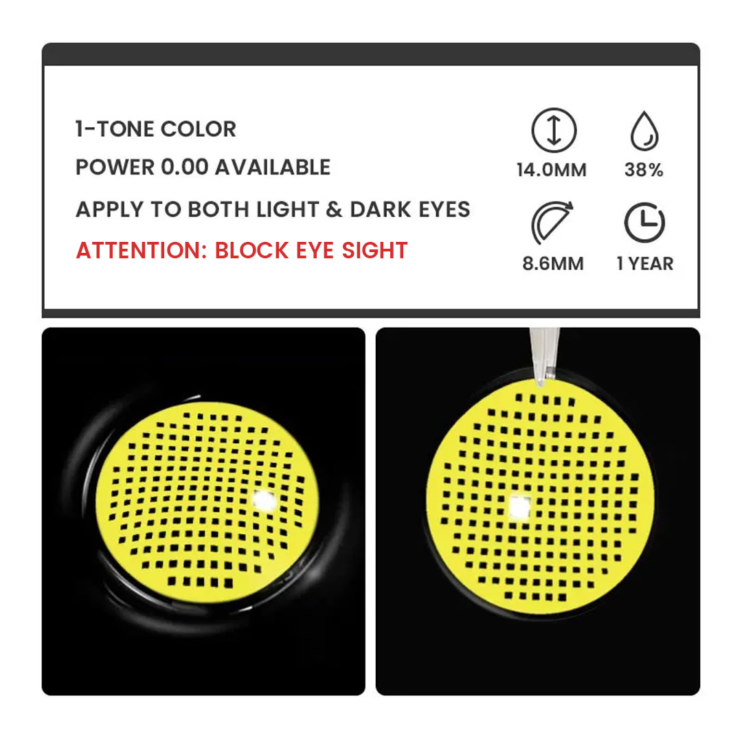 Screen Yellow - 1 Year, 2 lenses
