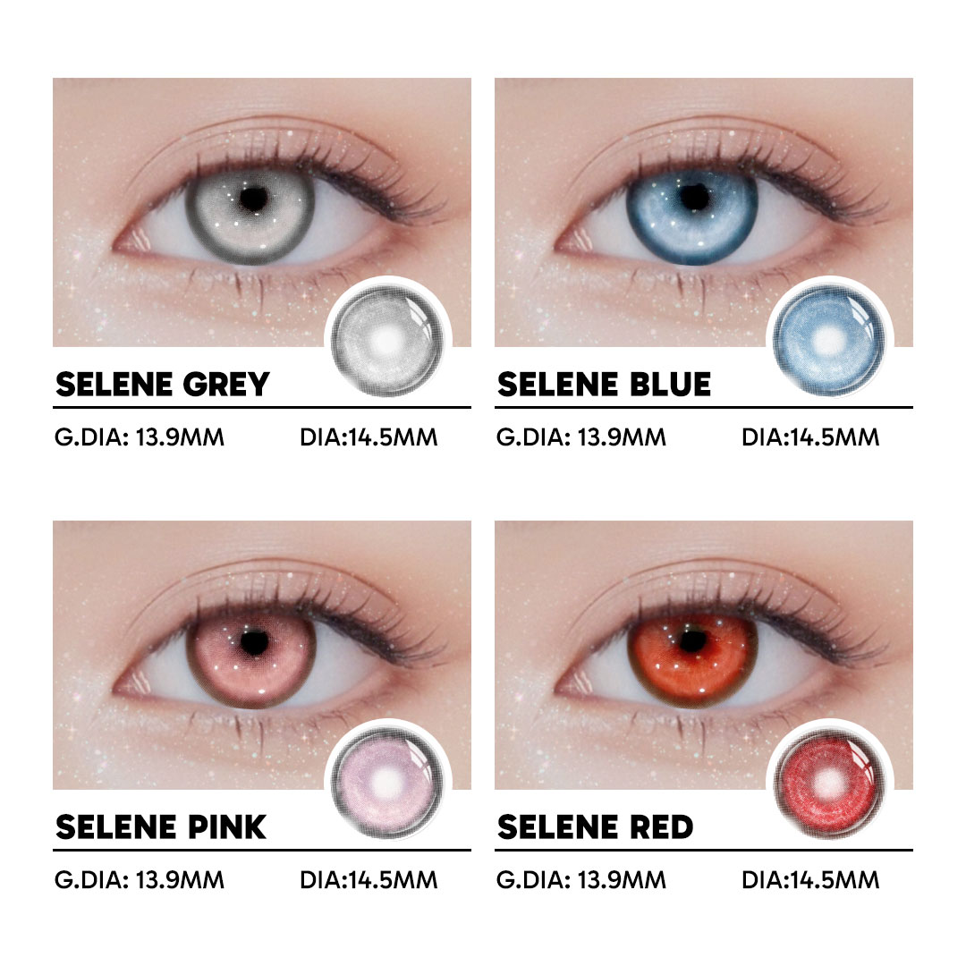 Selene Red - 1 Day, 2 lenses