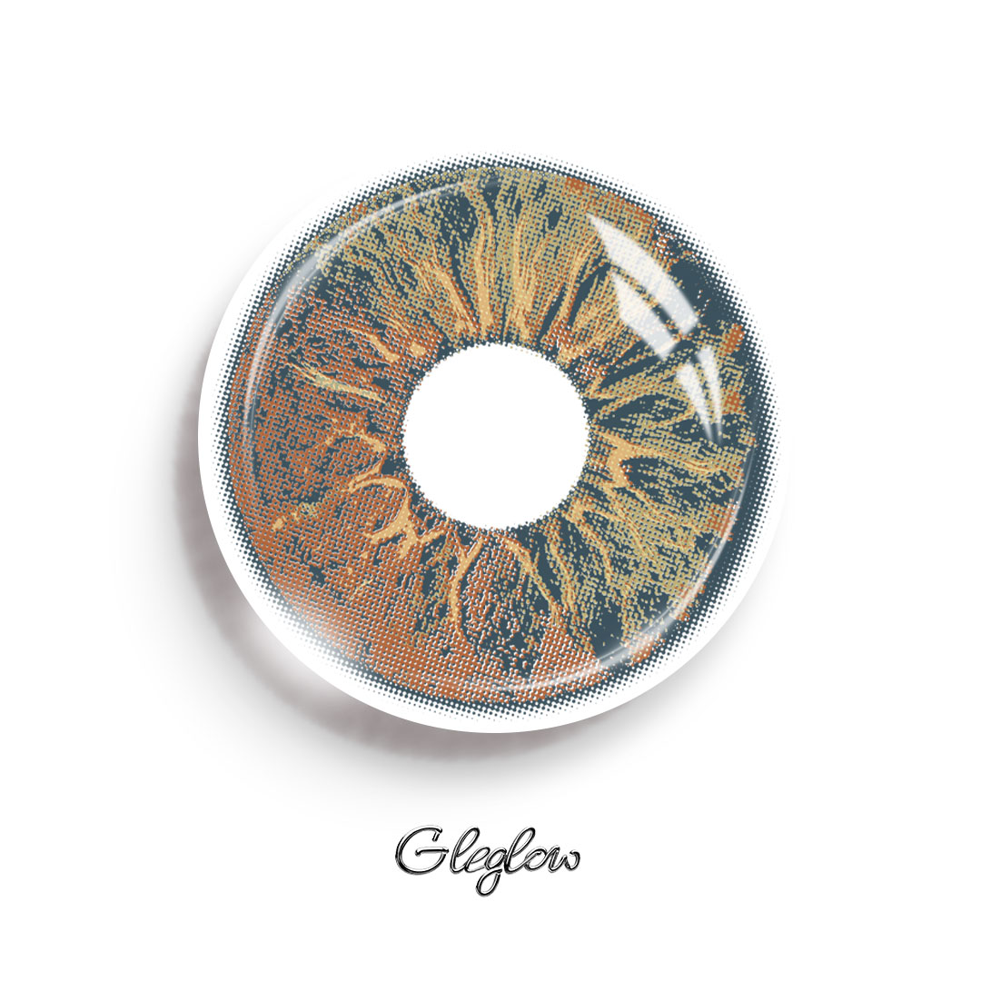 Serenor Brown - 1 Year, 2 lenses Colored Contacts - Gleglow
