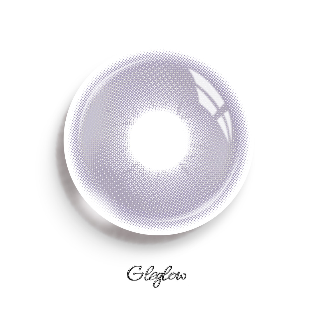 Silver Drizzle Purple - 1 Year, 2 lenses