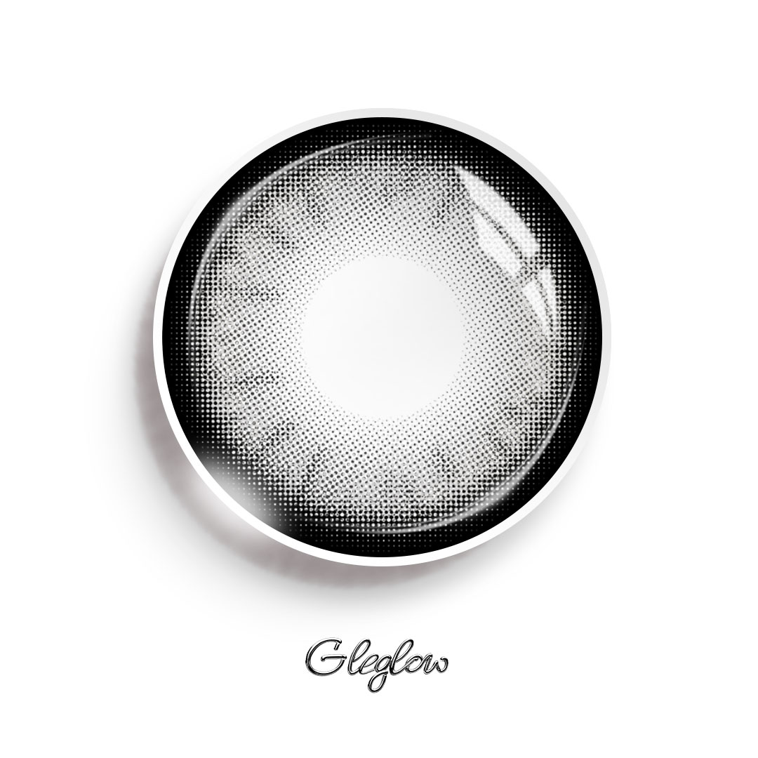 Siren Grey - 1 Year, 2 lenses Colored Contacts - Gleglow