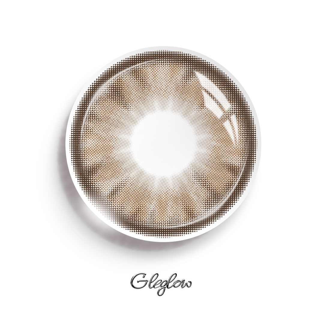 Solara Brown - monthly, 2 lenses Colored Contacts - Gleglow