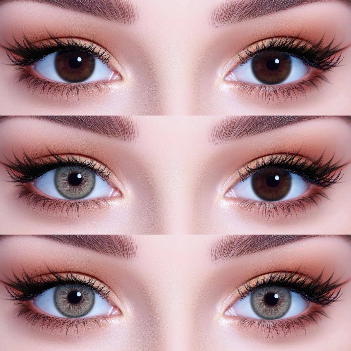 Glacier Grey - 1 Year, 2 lenses