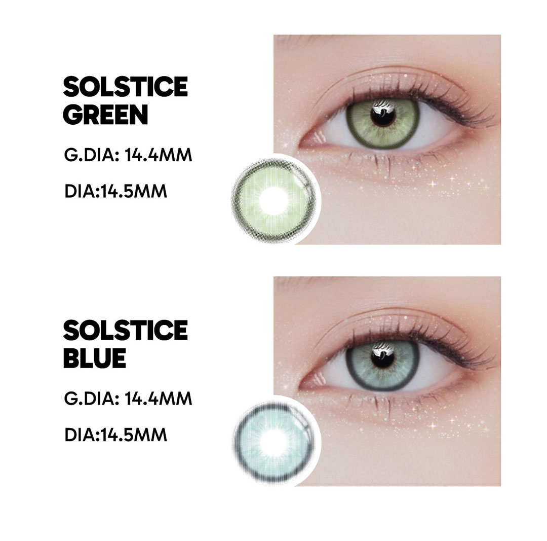 Solstice Blue - monthly, 2 lenses