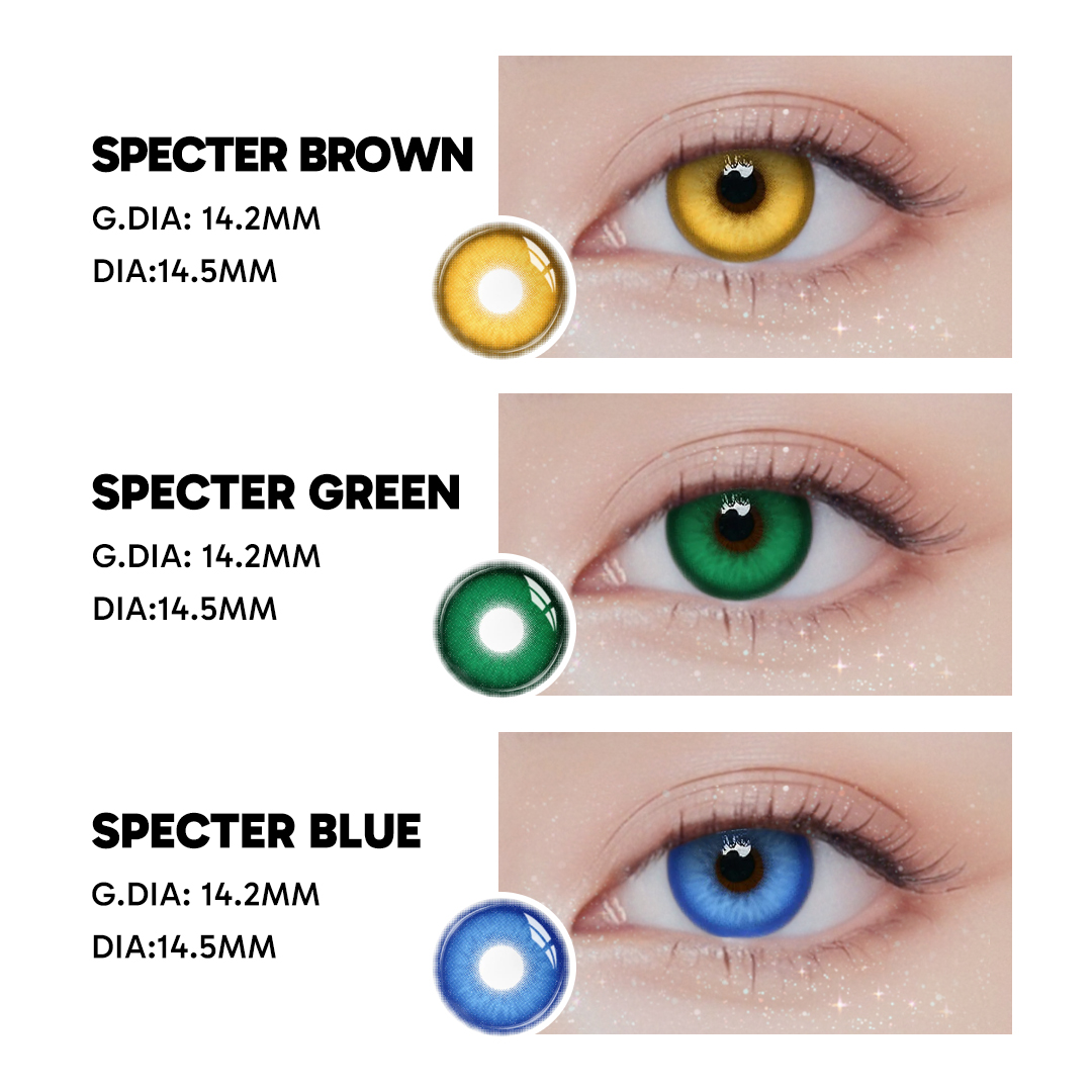 Specter Green - 1 Year, 2 lenses