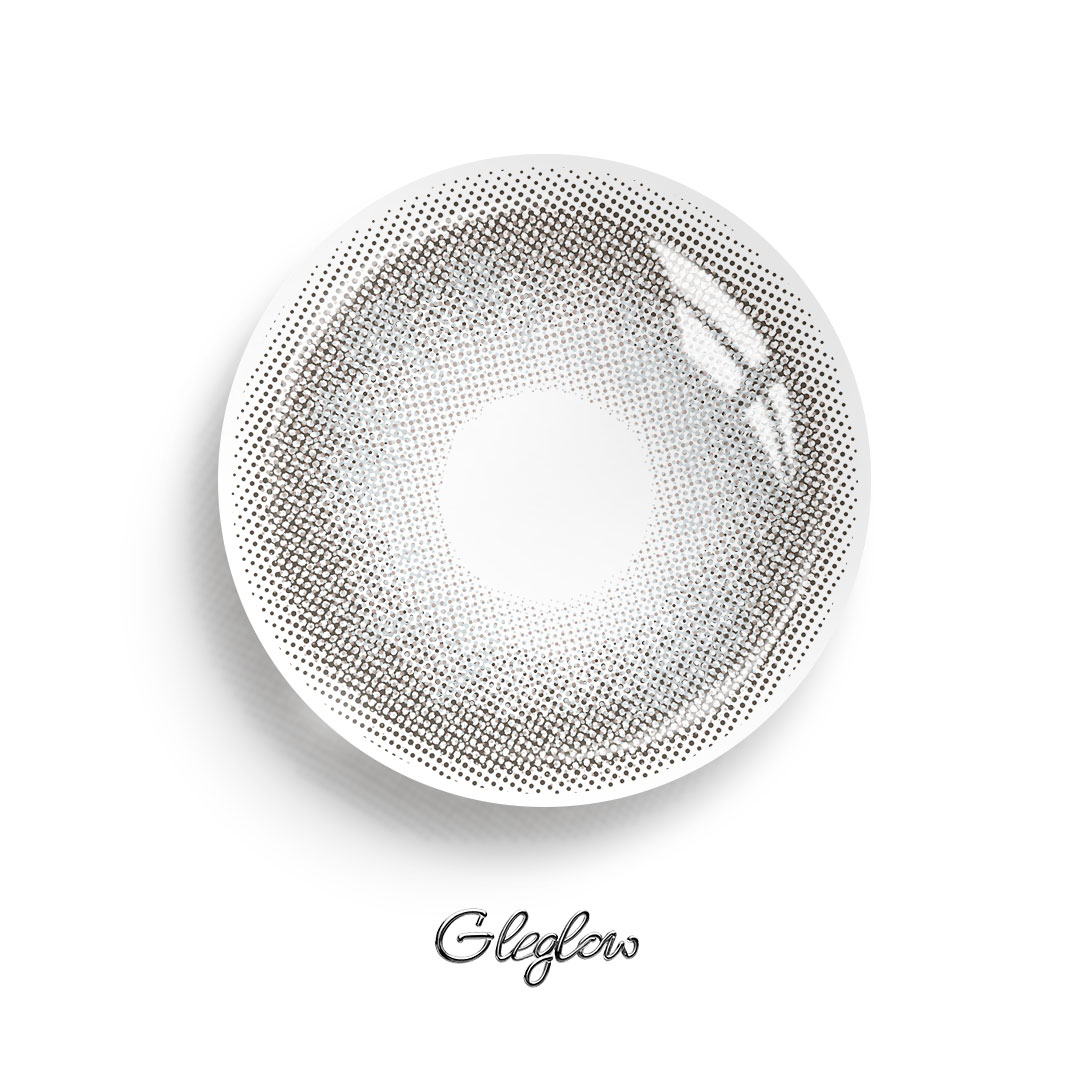 Spectrum Grey - 1 Year, 2 lenses Colored Contacts - Gleglow