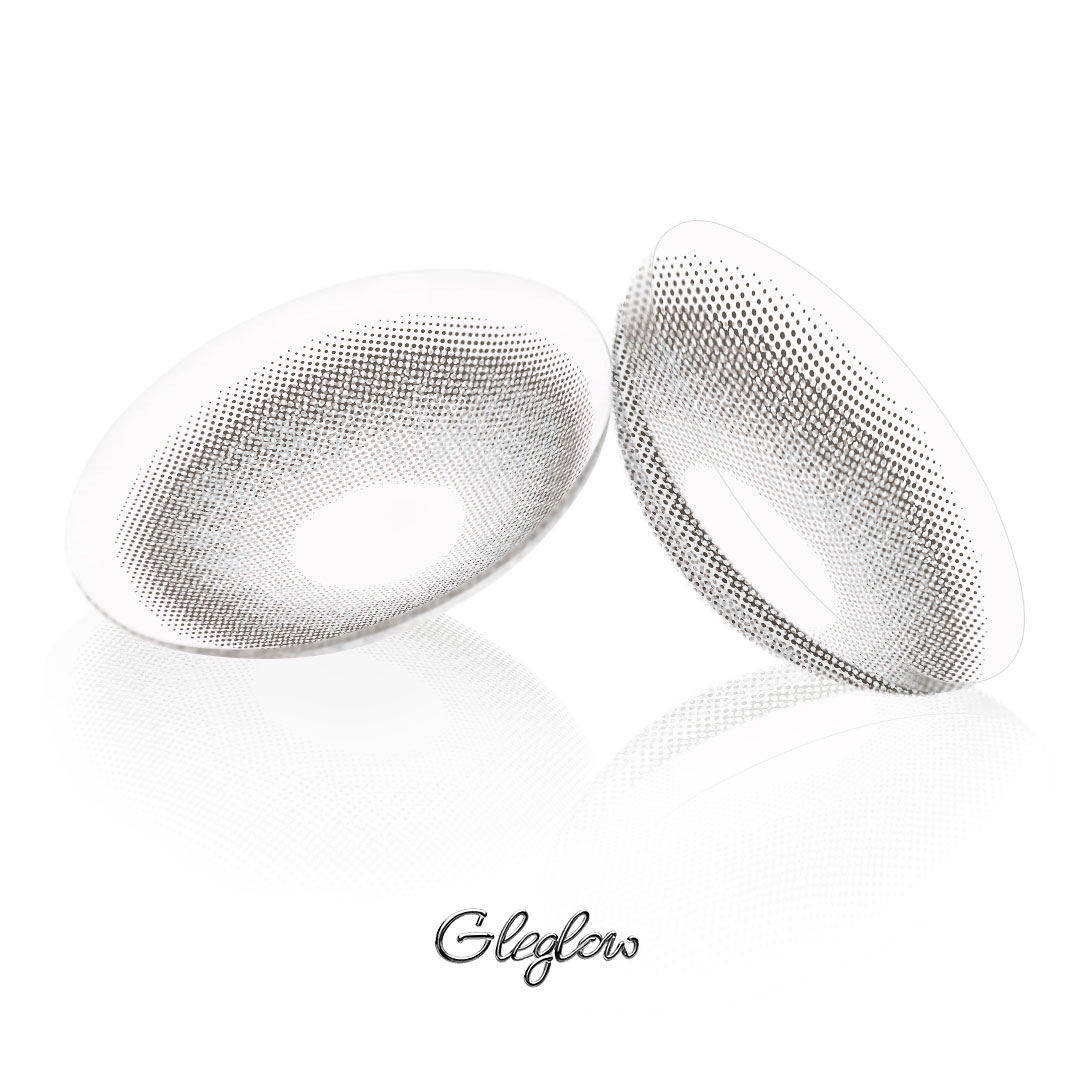 Spectrum Grey - 1 Year, 2 lenses Colored Contacts - Gleglow