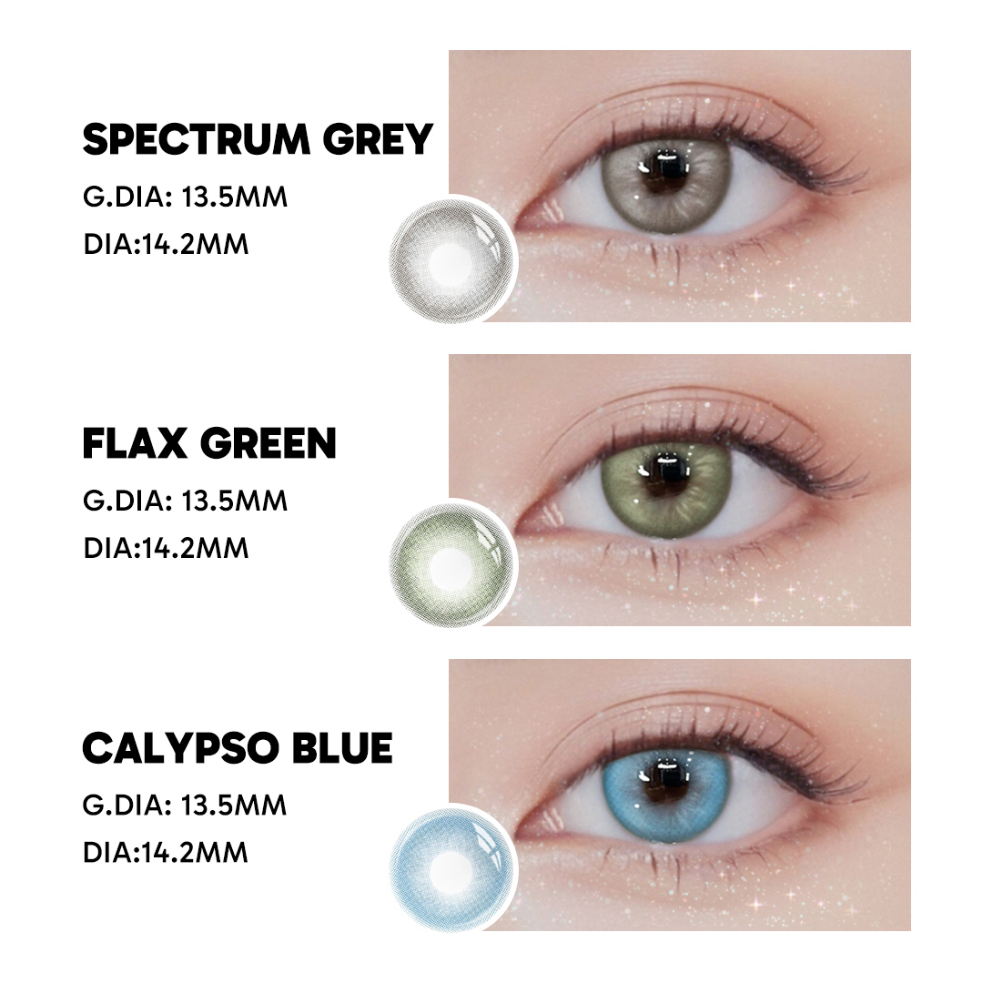 Flax Green - 1 Year, 2 lenses