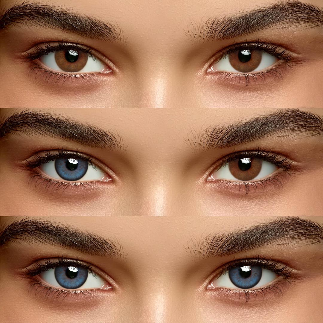 Starlis Blue - 1 Year, 2 lenses Colored Contacts - Gleglow