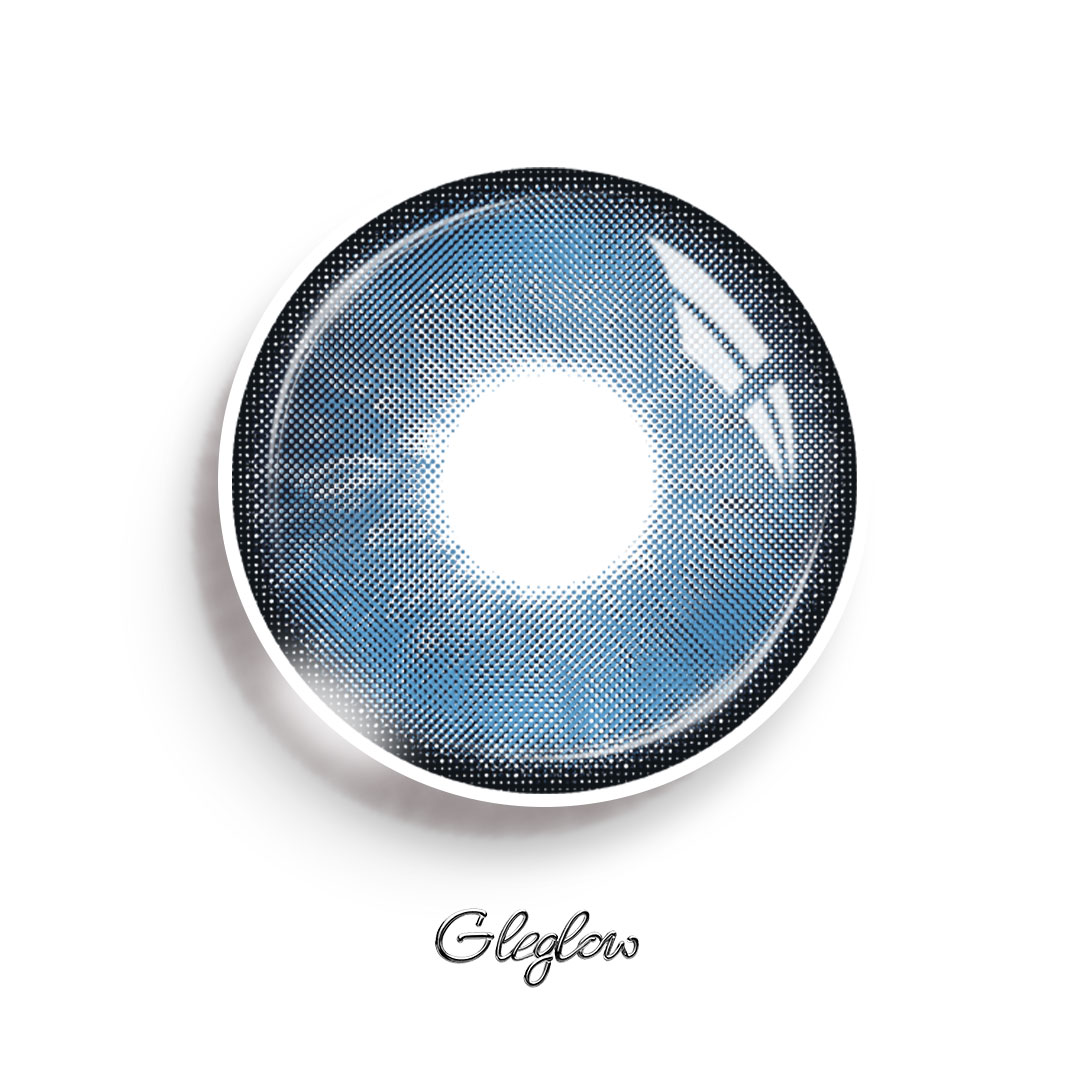 Starlis Blue - 1 Year, 2 lenses Colored Contacts - Gleglow