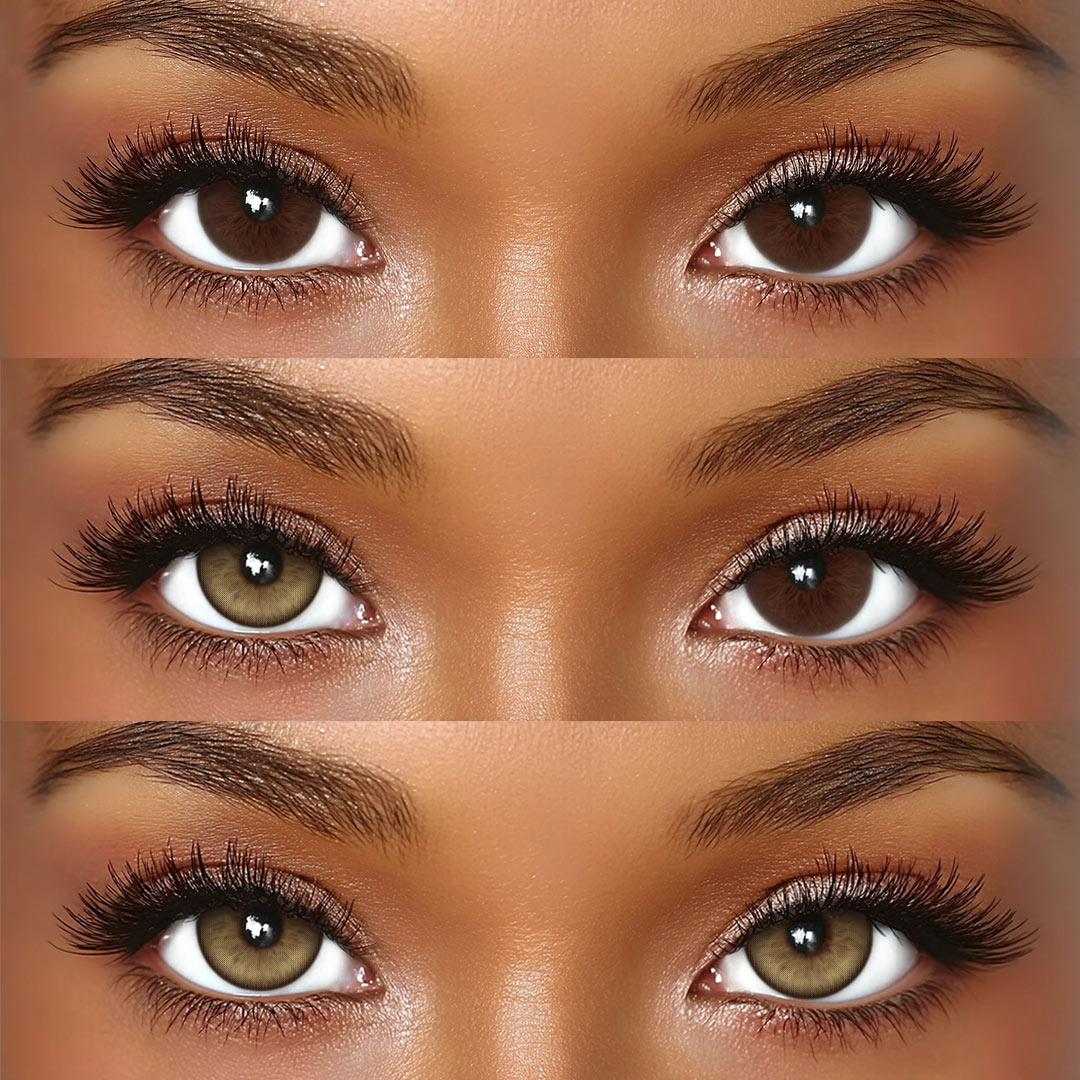 Starlis Brown - 1 Year, 2 lenses Colored Contacts - Gleglow