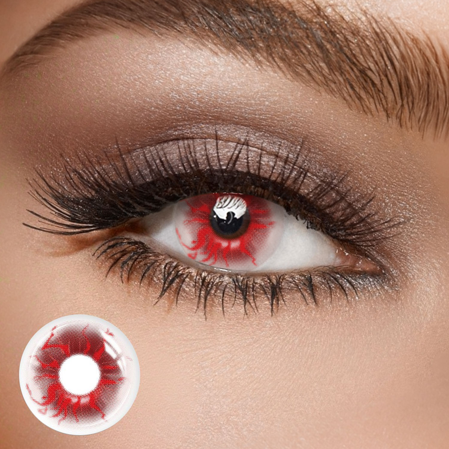 Sunflare Red - 1 Year, 2 lenses