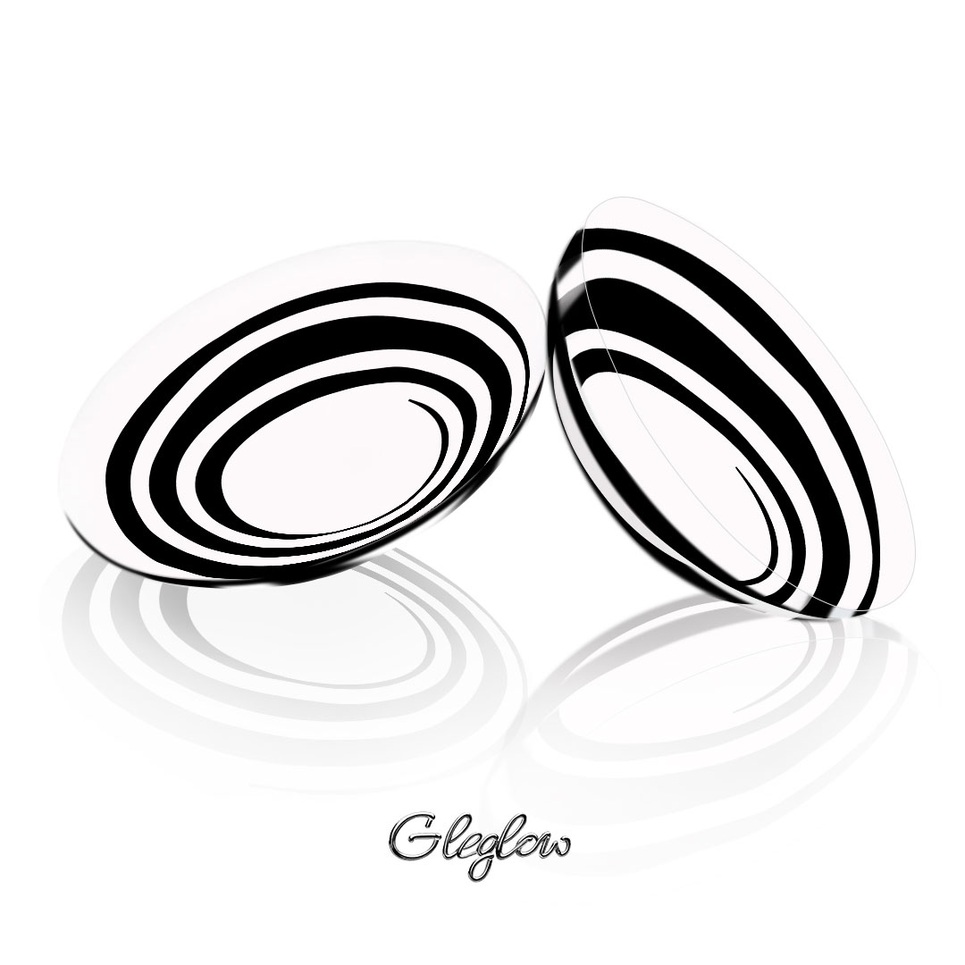 Swirl Black - 1 Year, 2 lenses