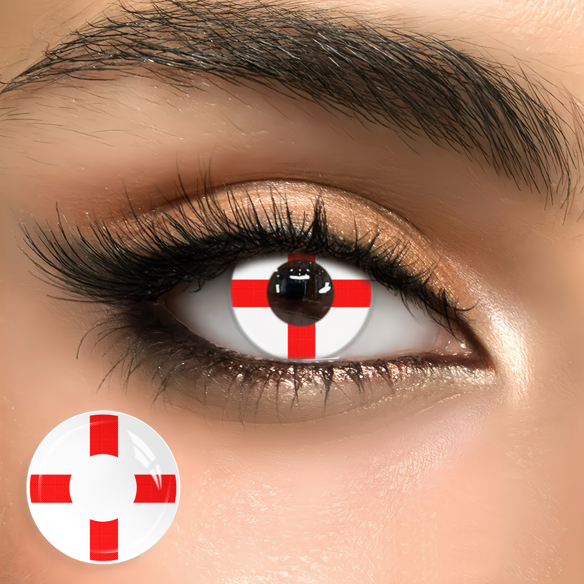 English Flag - 1 Year, 2 lenses