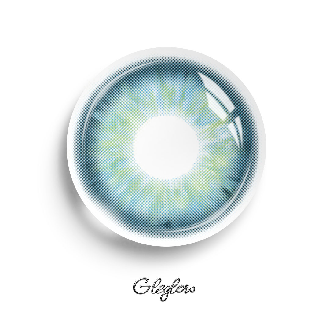 Teardrop Blue - 1 Year, 2 lenses