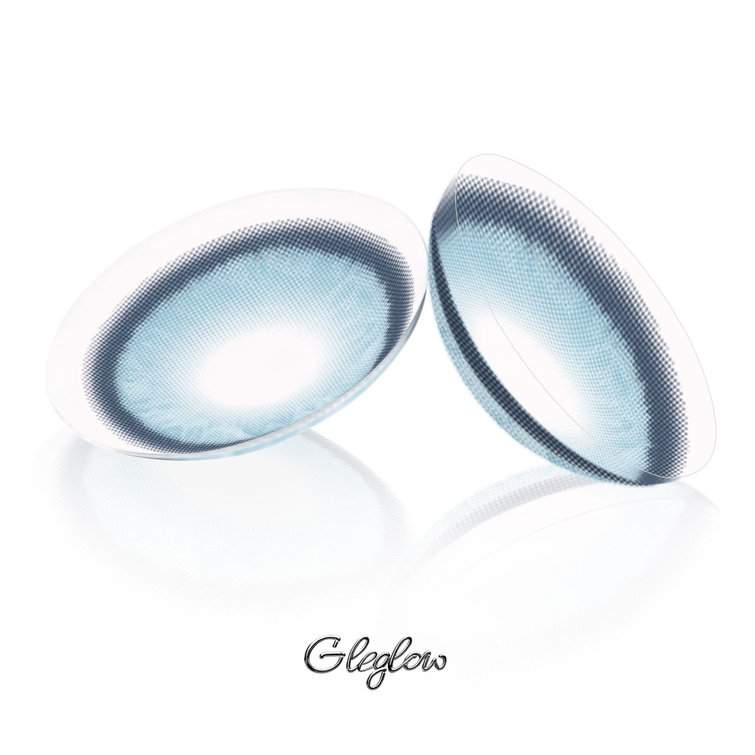 Thais Blue - 1 Year, 2 lenses Colored Contacts - Gleglow