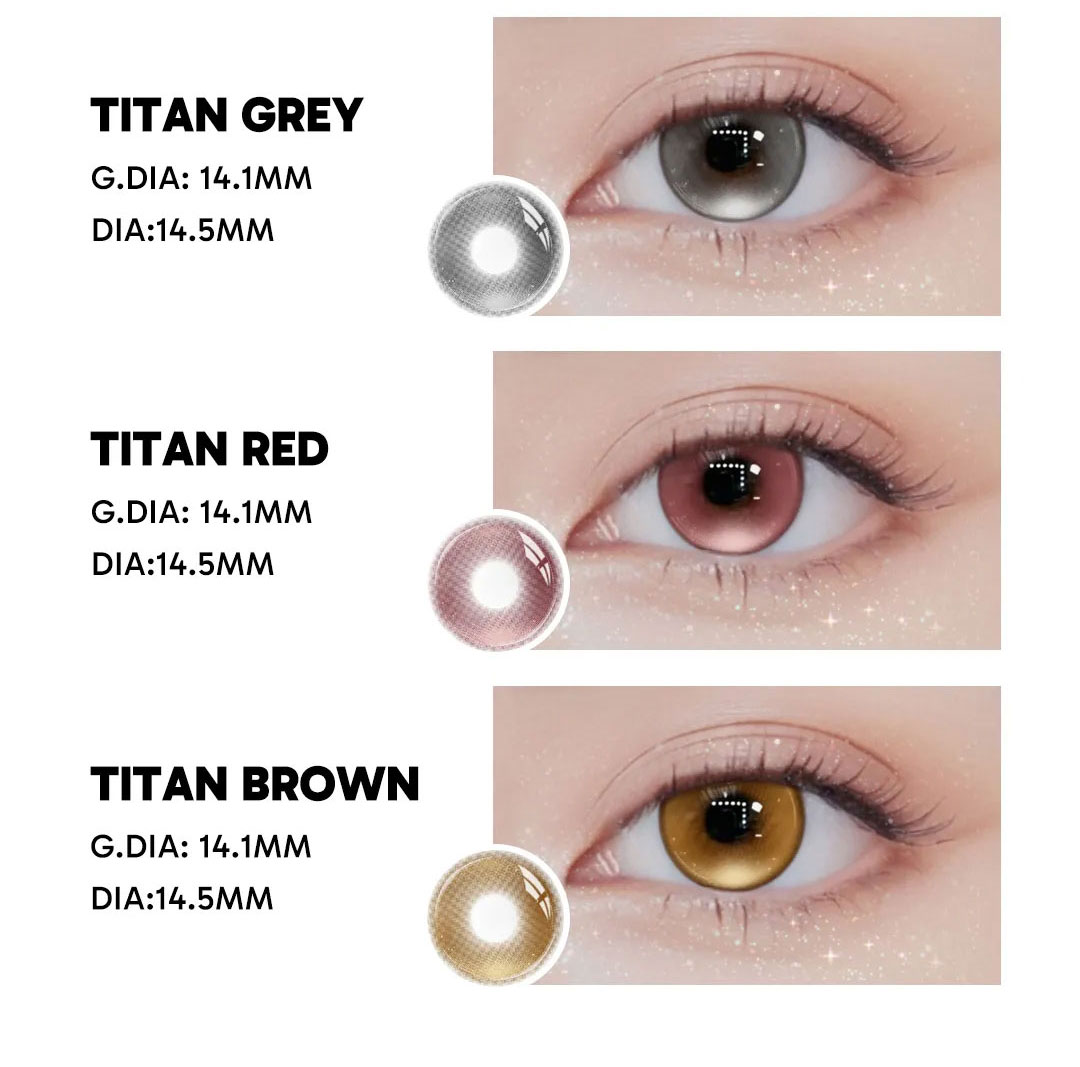 Titan Grey - monthly, 2 lenses