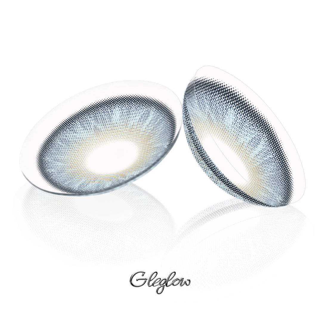 Topaz Verse Blue - 1 Year, 2 lenses Colored Contacts - Gleglow