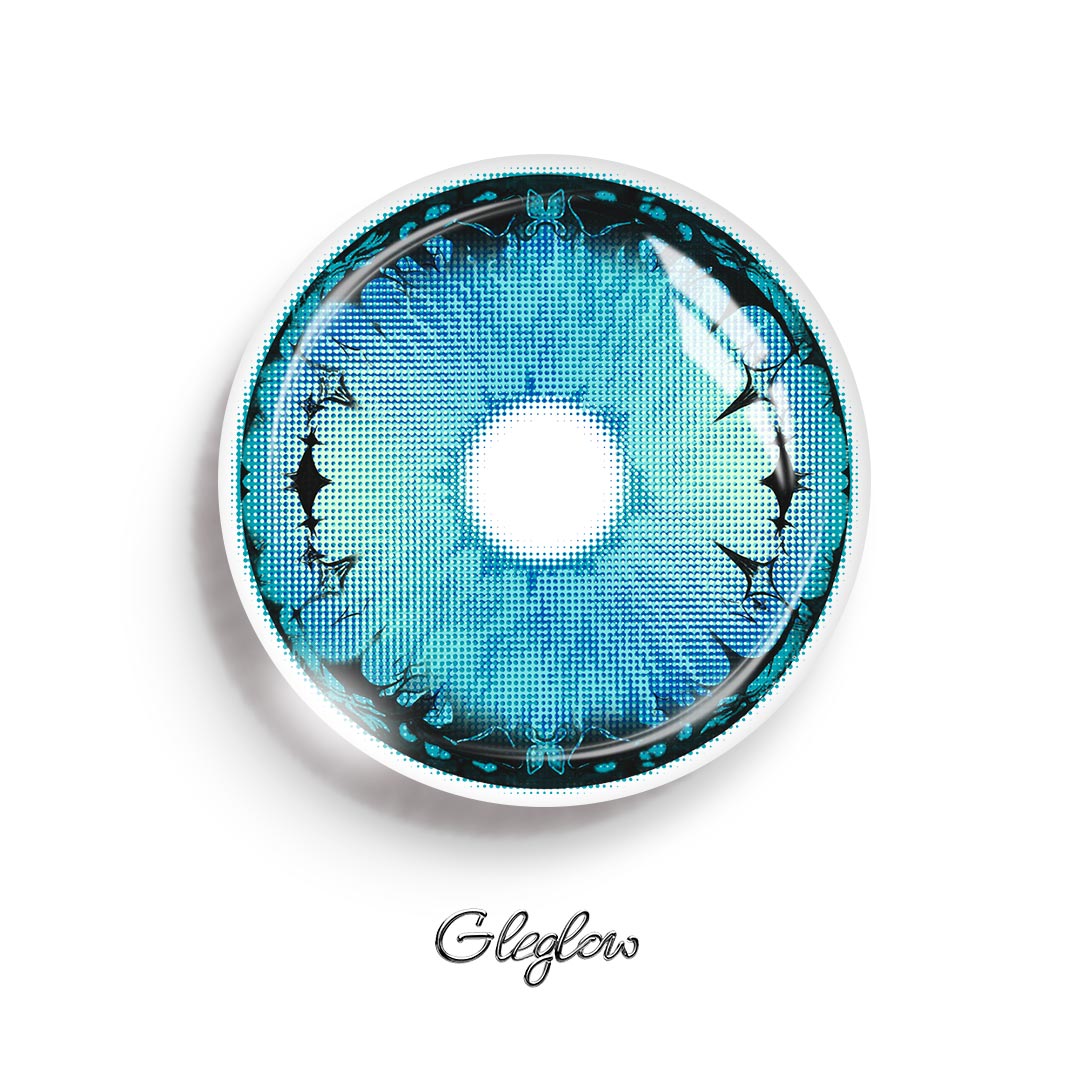 Veila Blue - 1 Year, 2 lenses Colored Contacts - Gleglow
