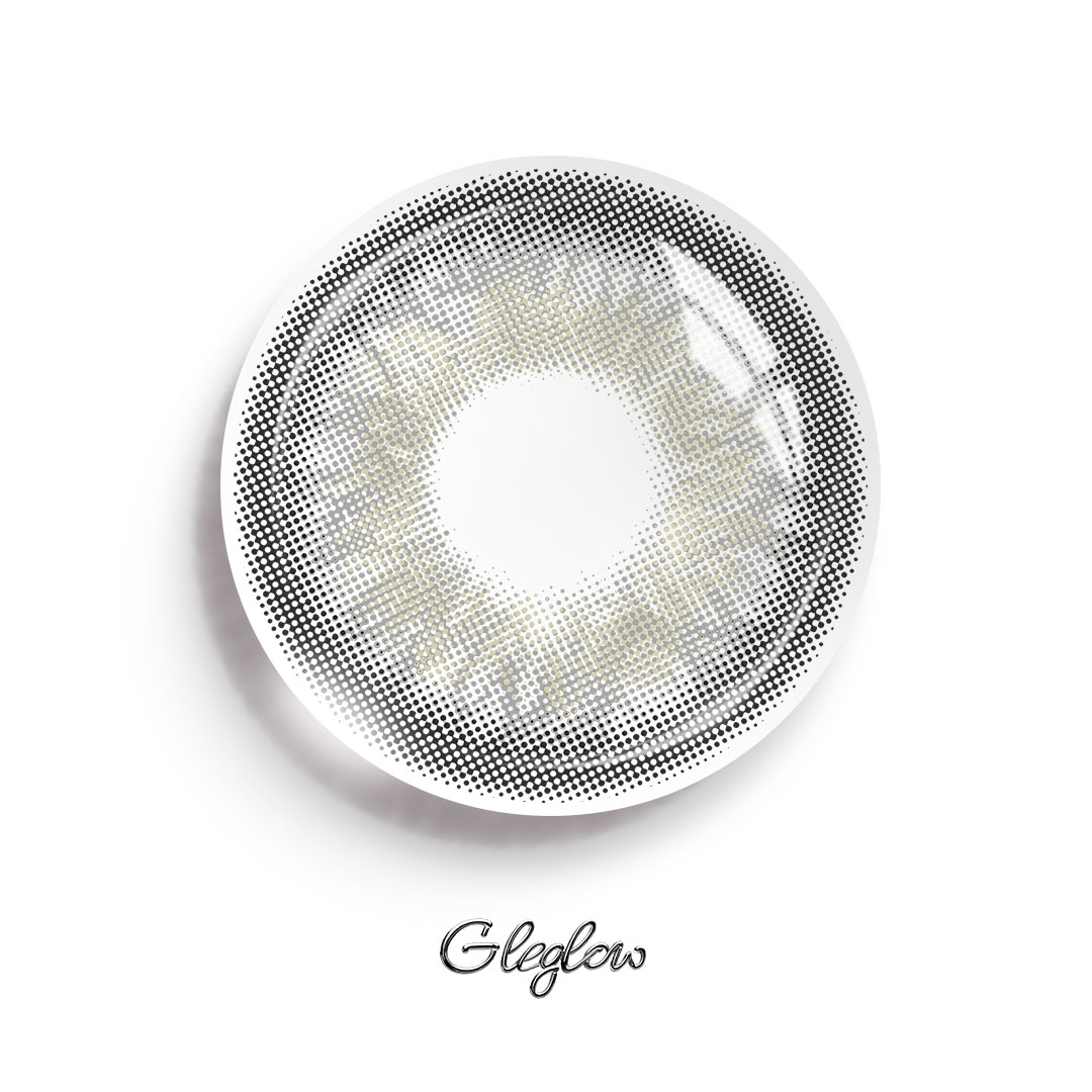 Velvet Grey - monthly, 2 lenses Colored Contacts - Gleglow