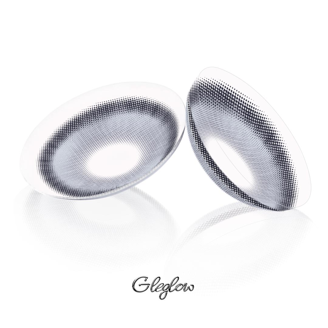 Venture Grey - 1 Year, 2 lenses Colored Contacts - Gleglow