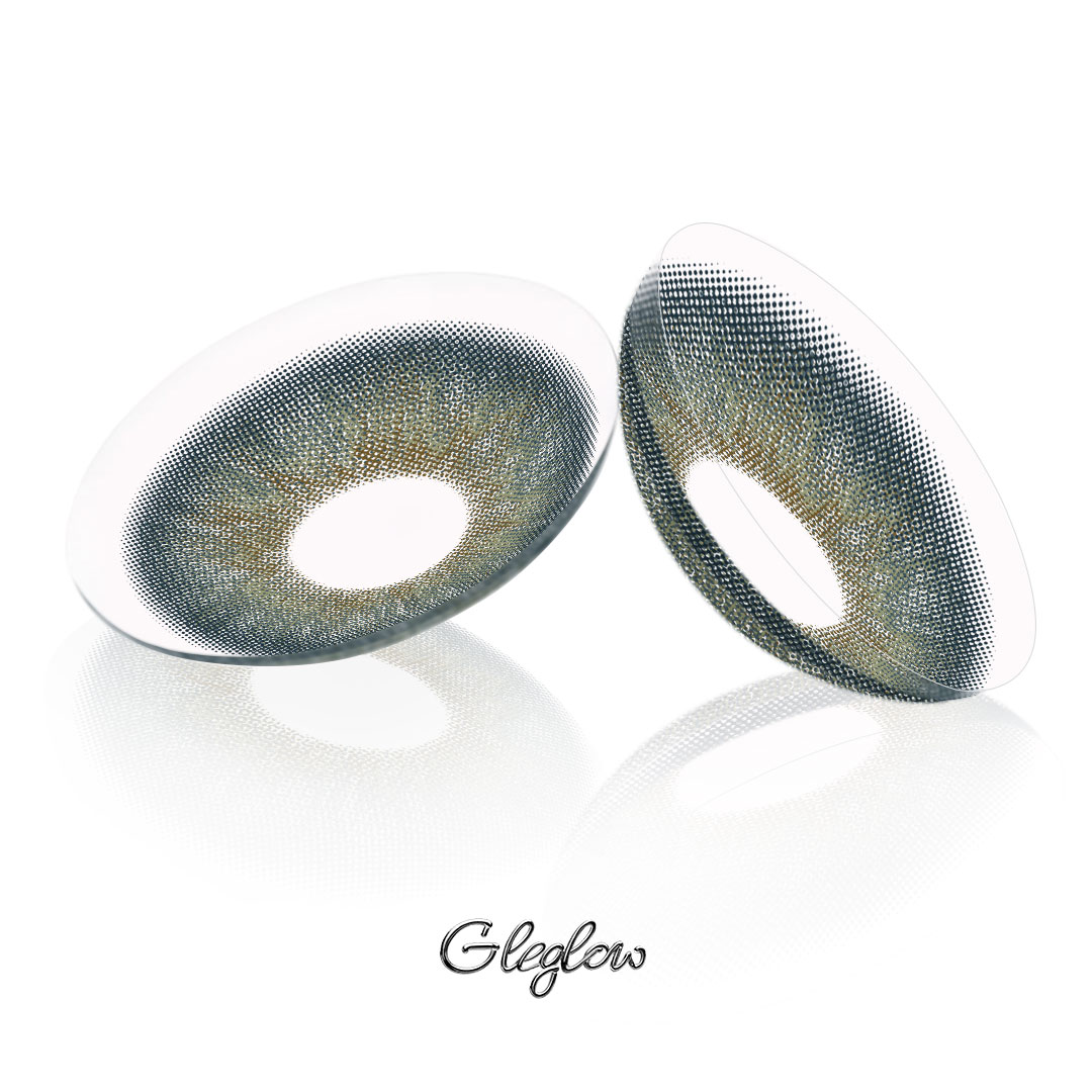 Verdant Origin Blue - 1 Year, 2 lenses Colored Contacts - Gleglow