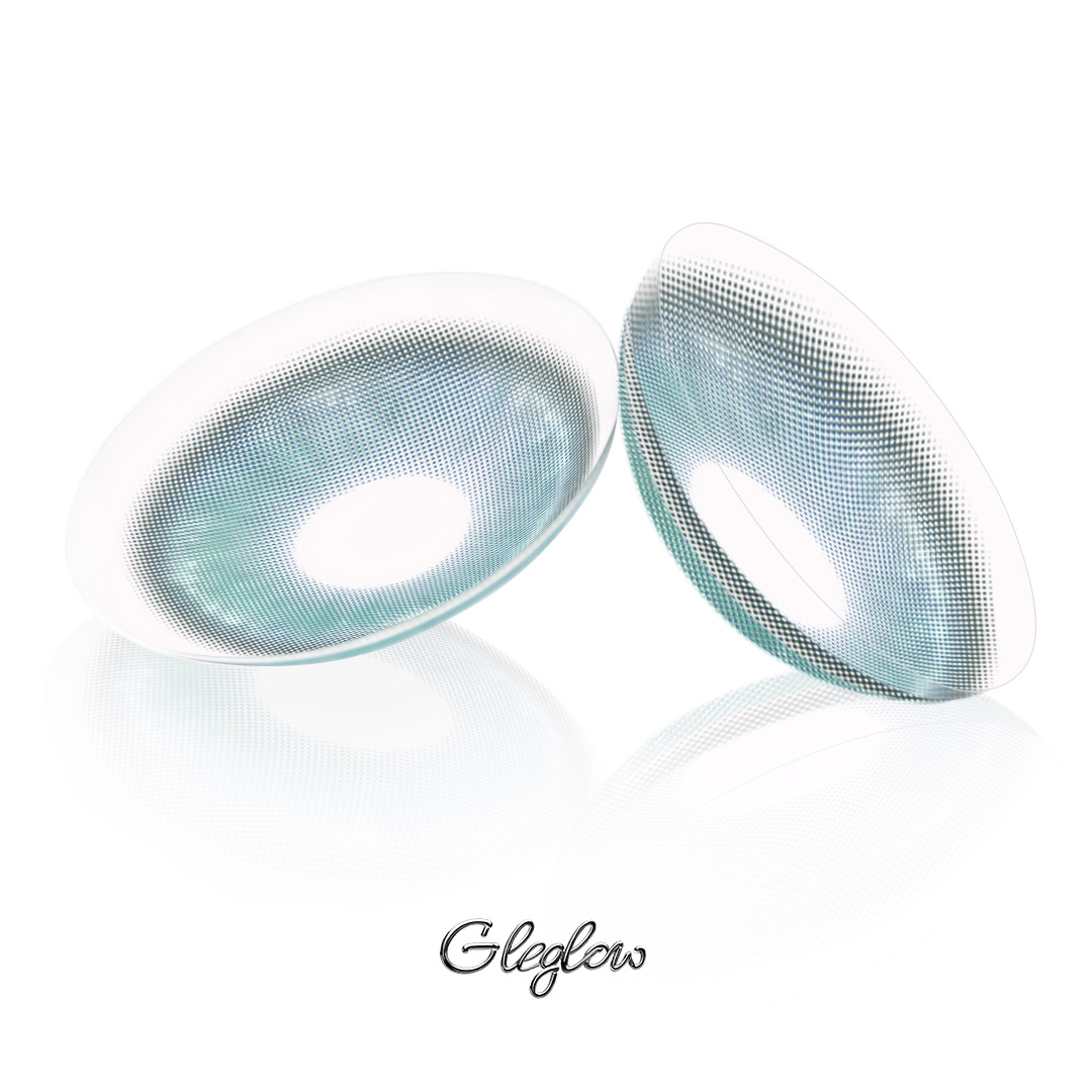 Violeton Blue - monthly, 2 lenses Colored Contacts - Gleglow