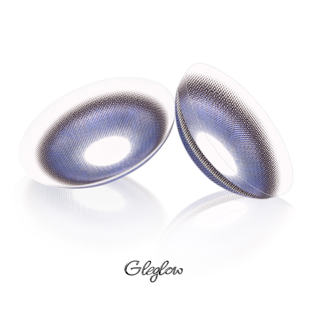 Viora Blue - 1 Year, 2 lenses Colored Contacts - Gleglow