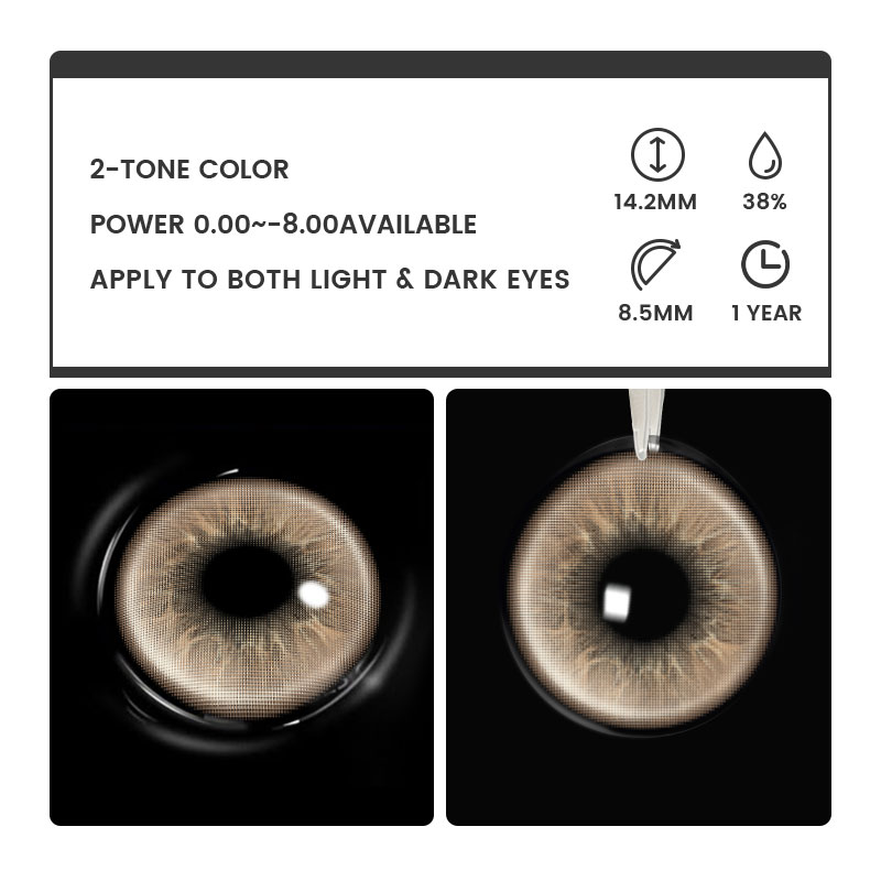 Voira Brown - 1 Year, 2 lenses