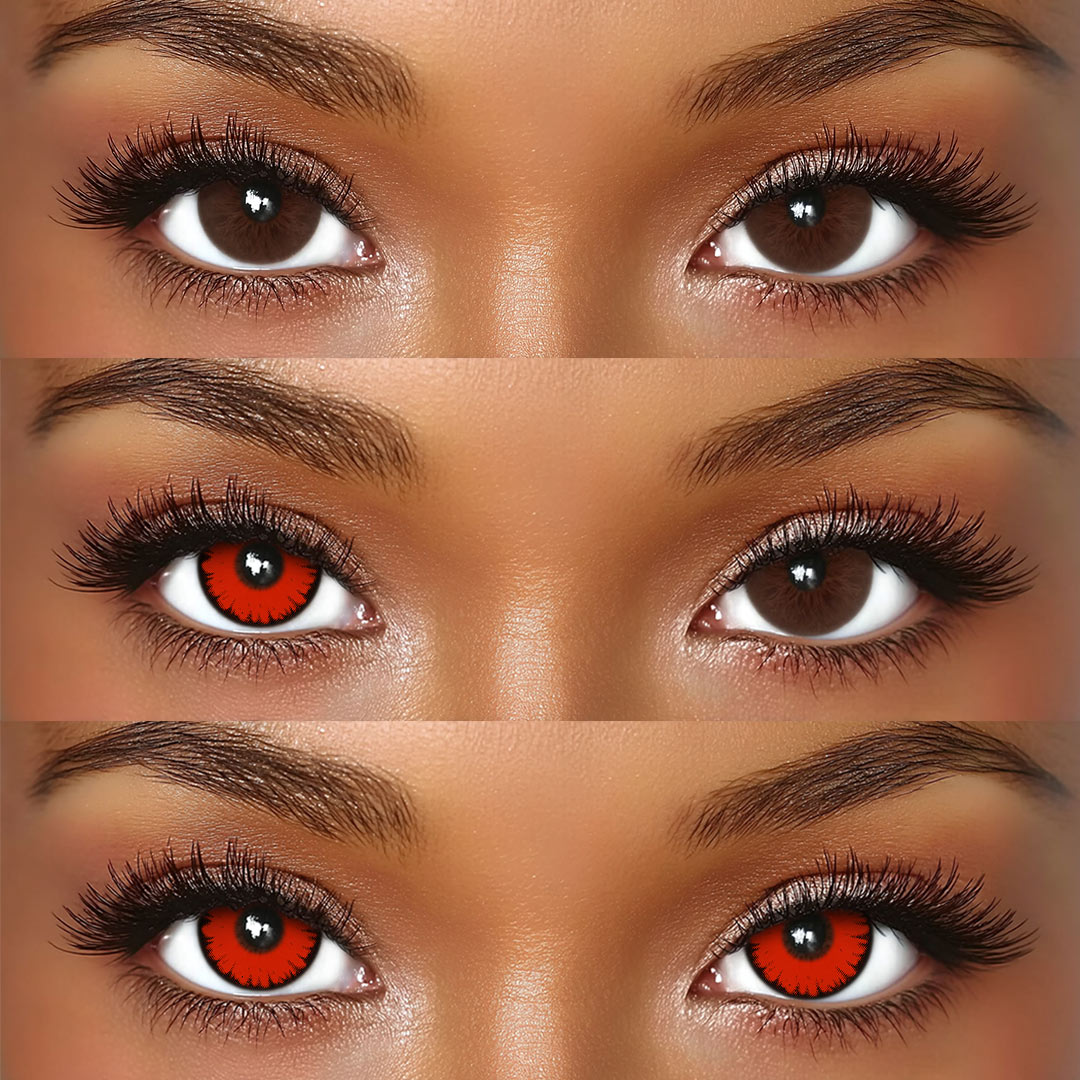 Zarae Red - 1 Year, 2 lenses