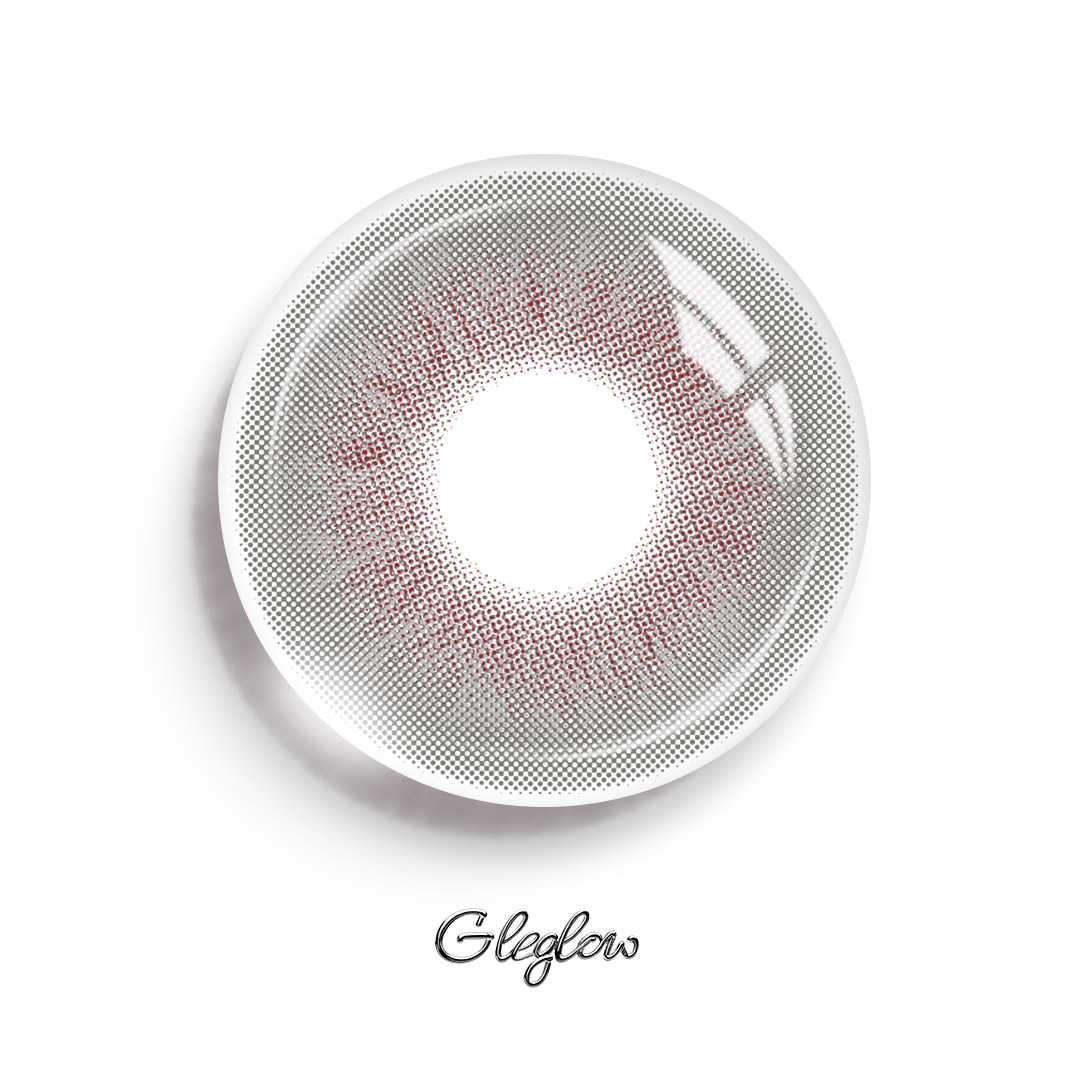Dusken Grey - 1 Year, 2 lenses Colored Contacts - Gleglow