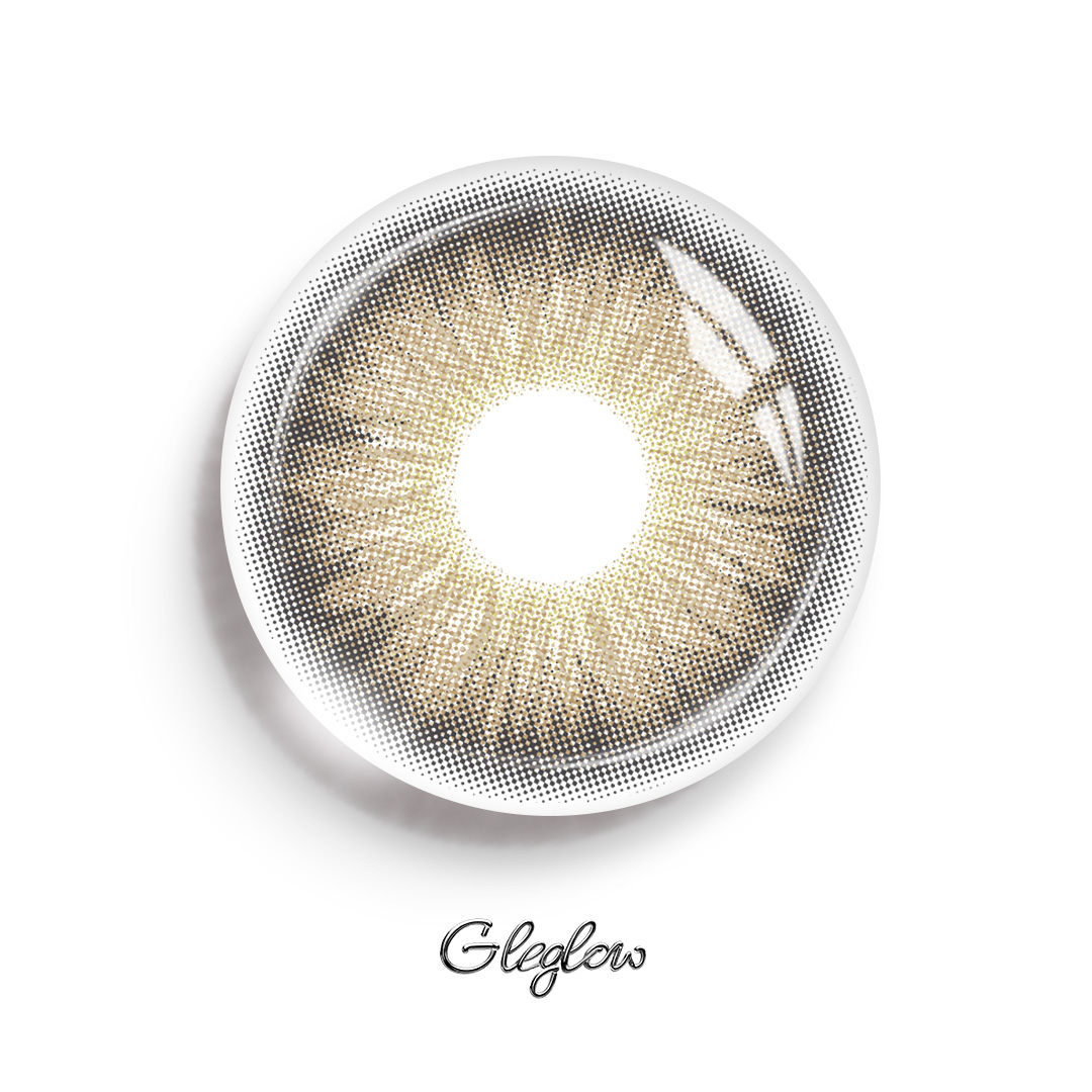 Evergreen Brown - 1 Year, 2 lenses Colored Contacts - Gleglow