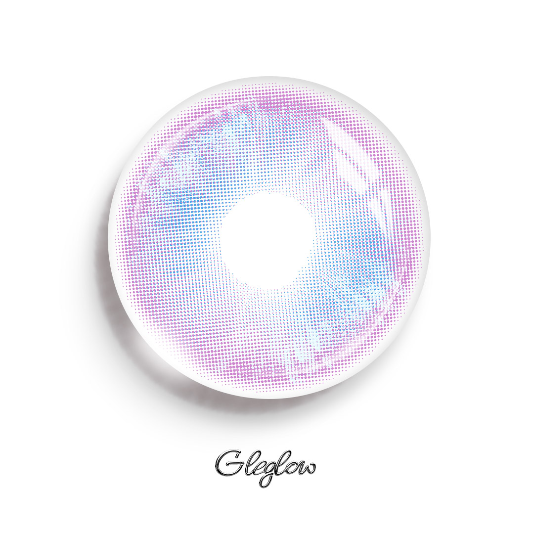 Coco Light Purple - 1 Year, 2 lenses Colored Contacts - Gleglow