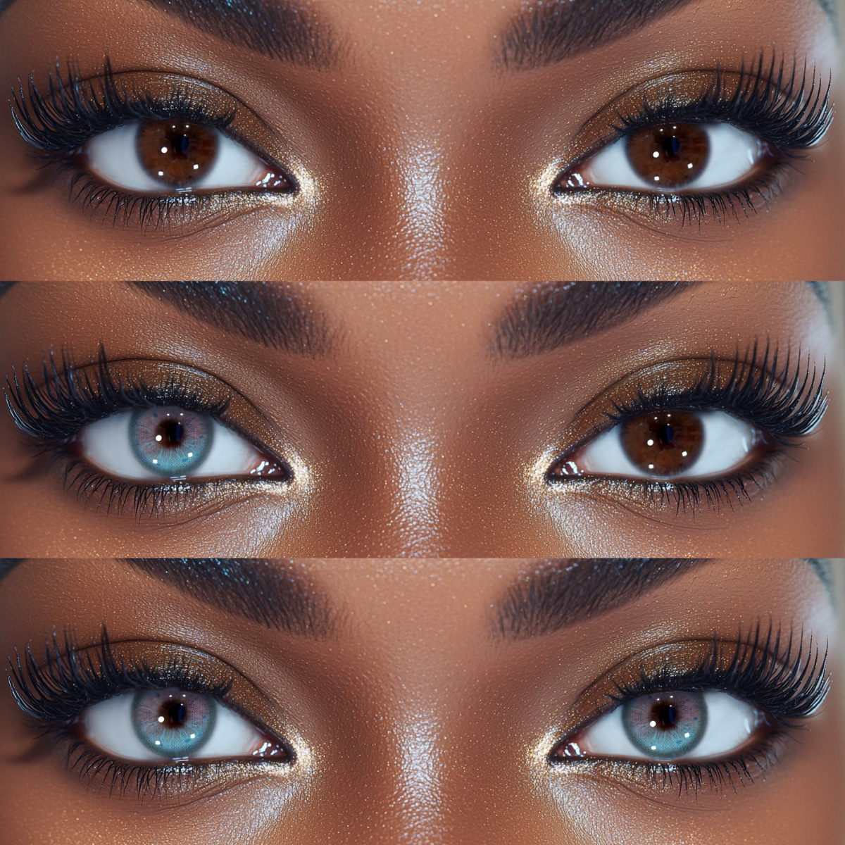 Echowood Green - 1 Year, 2 lenses Colored Contacts - Gleglow